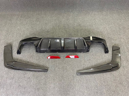 Front Bumper Carbon Fiber 3D Front Lip Spoiler