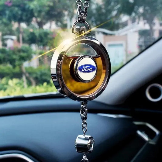 Car Perfume Bottle Diffuser DIY Logo